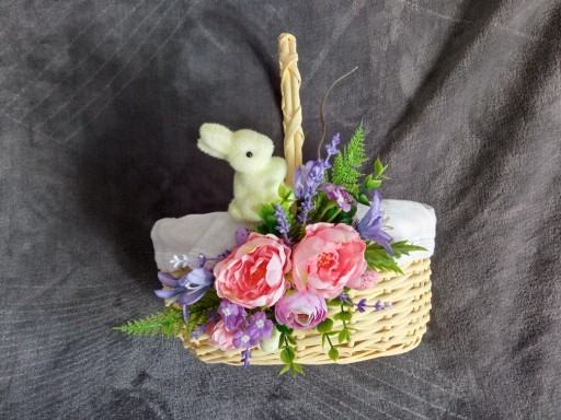 Zdjęcie oferty: Kosz wielkanocny, koszyk wiklinowy 