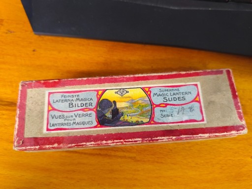 Zdjęcie oferty: SZKLANE PRZEZROCZA Laterna Magica MAGIC LANTERN SLIDES XIX/XX w.