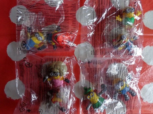 Zdjęcie oferty: NOWY zestaw figurki minionki happy meal mc donalds