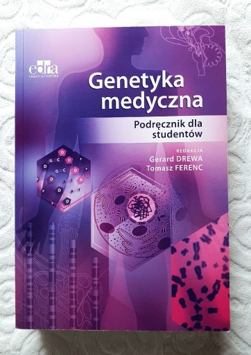 Zdjęcie oferty: Genetyka medyczna Drewa Ferenc JAK NOWA