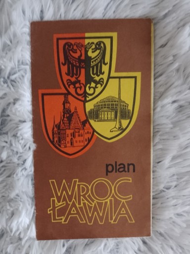 Zdjęcie oferty: plan Wrocławia 1974