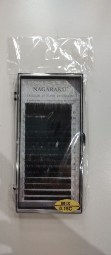 Zdjęcie oferty: Rzęsy Nagaraku Premium Mink C 0,15 MIX 16 pasków