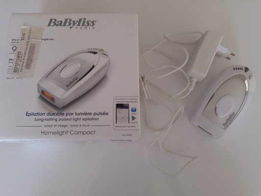 Zdjęcie oferty: Depilator świetlny BaByliss G935E kolor biały