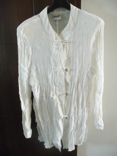 Zdjęcie oferty: Bluzka tunika marszczona biała rozmiar 42