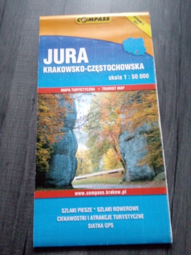Zdjęcie oferty: mapa jura krakowsko-częstochowska