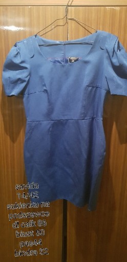 Zdjęcie oferty: Savida 42/14 sukienka blue