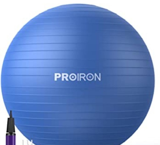 Zdjęcie oferty: Piłka klasyczna PROIRON 75 CM odcień niebieskiego