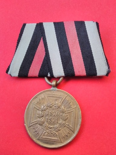 Zdjęcie oferty: SZPANGA -medal za wojnę 1870-1871,oryg.Niemcy