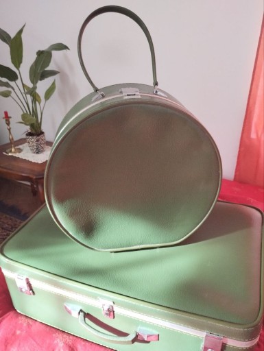 Zdjęcie oferty: Zestaw  walizek Vintage Amelia Earhart zielone 