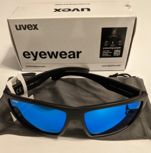 Zdjęcie oferty: Uvex LGL 29 Okulary słoneczne Black/Mat/Green