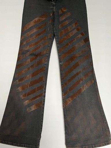 Zdjęcie oferty: Vintage spodnie jeansy (dzwony)