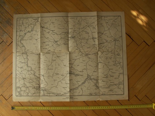 Zdjęcie oferty: STARE mapa POLSKI DO 1945 