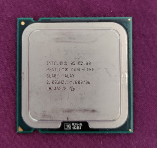 Zdjęcie oferty: Procesor Intel Pentium Dual Core E2180 2x 2,0ghz