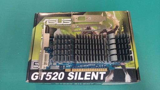Zdjęcie oferty: Karta graficzna Asus GT520 Silent. 1Gb.