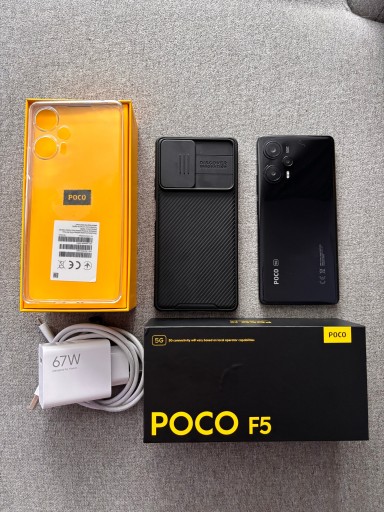 Zdjęcie oferty: Smartphone POCO F5 Black 5G 12GB RAM 256GB ROM