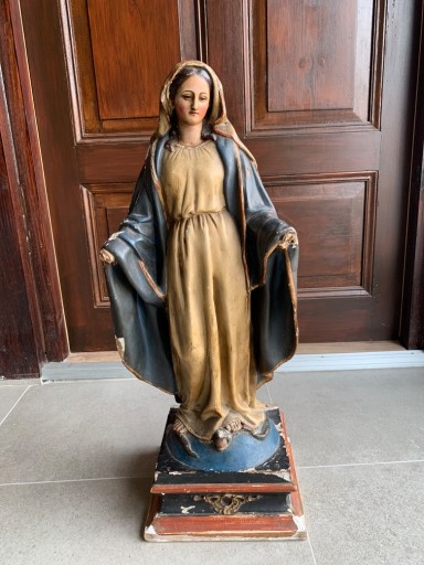 Zdjęcie oferty: Stara figura Maryja - przywieziona z Francji