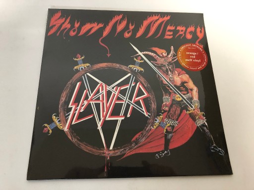 Zdjęcie oferty: Slayer – Show No Mercy ...Lp 29 Orange  / Red Melt