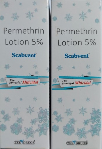 Zdjęcie oferty: Świerzb 2x 60 ml lotion z permetryną 5% Permetryna