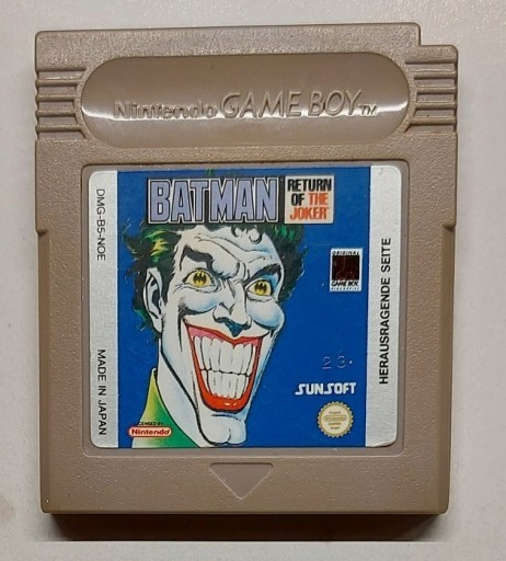 Zdjęcie oferty: Batman: Return of the Joker gra Game Boy