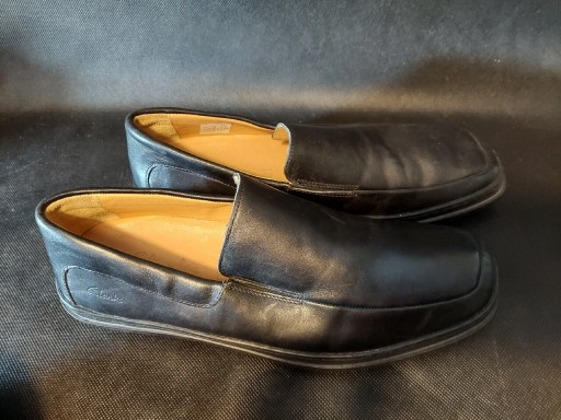 Zdjęcie oferty: mokasyny CLARKS UK10G USA10,5 30cm szerokie j new 