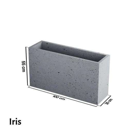 Zdjęcie oferty: Donica Iris wys55 szer30 dł100 beton architektonic