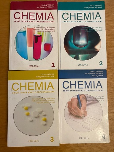 Zdjęcie oferty: Chemia 1,2,3,4 Witowski zestaw 2002-2016 