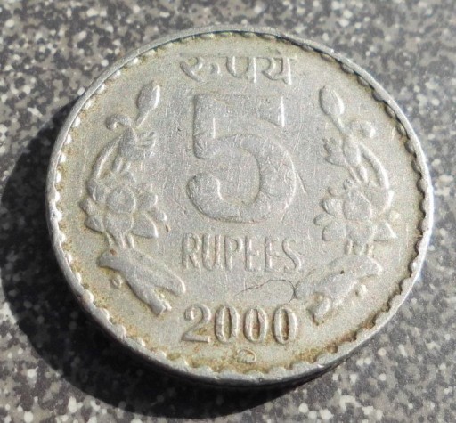 Zdjęcie oferty: 5 Rupii INDIE 2000