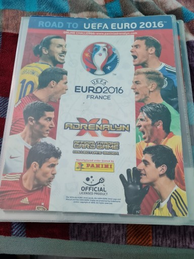 Zdjęcie oferty: Album piłkarski Adrenalyne PANINI EURO 2016 FRANCE