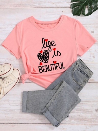 Zdjęcie oferty: Life is beautiful  t-shirt