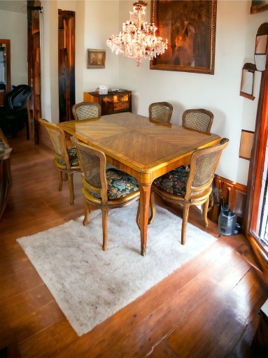 Zdjęcie oferty: DOSKONAŁY przepiękny stół z drzewa różanego XIXw