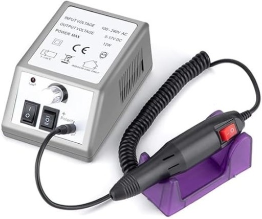 Zdjęcie oferty: Profesjonalna frezarek do paznokci 4 W z regulowaną prędkością 