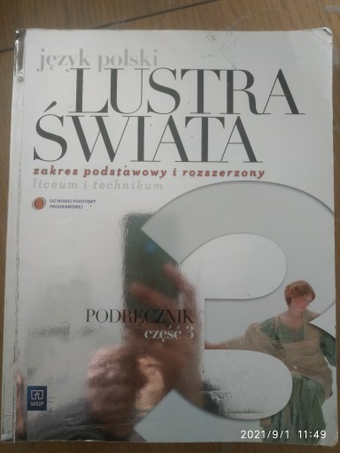 Zdjęcie oferty: NOWE LUSTRA ŚWIATA 3 j.polski zakr. podst rozszerz
