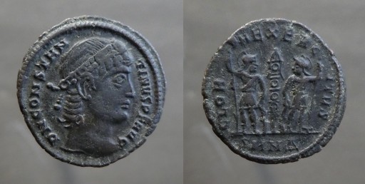 Zdjęcie oferty: Rzym,Imperium,Constantinus II 317-340 n.e.braz