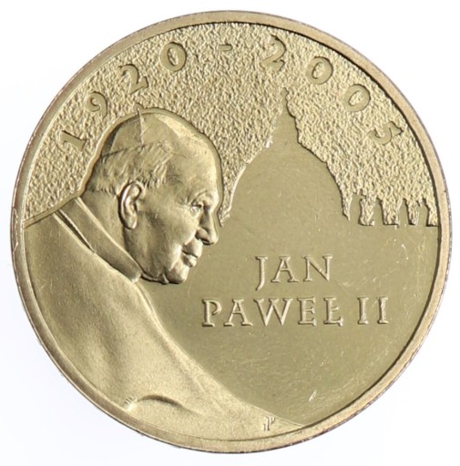 Zdjęcie oferty: Moneta 2zł - Papież Jan Paweł II (1920-2005)