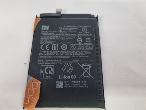 Zdjęcie oferty: Bateria Xiaomi REDMI Note 9 PRO / NOte 10 PRO ORYG
