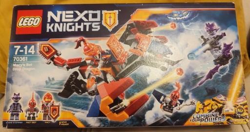 Zdjęcie oferty: Zestaw Lego Nexo Knights 70361 Spadający smok M.