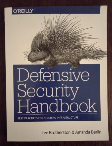 Zdjęcie oferty: Defensive Security Handbook - Lee Brotherston