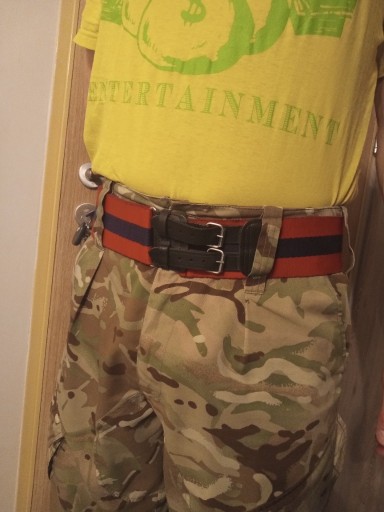 Zdjęcie oferty: Oficerski pas wojskowy British Army, orginal