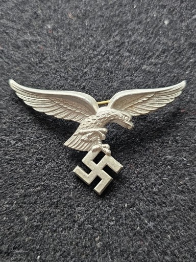 Zdjęcie oferty: Niemcy, III Rzesza Orzeł Luftwaffe z czapki 1 wzór