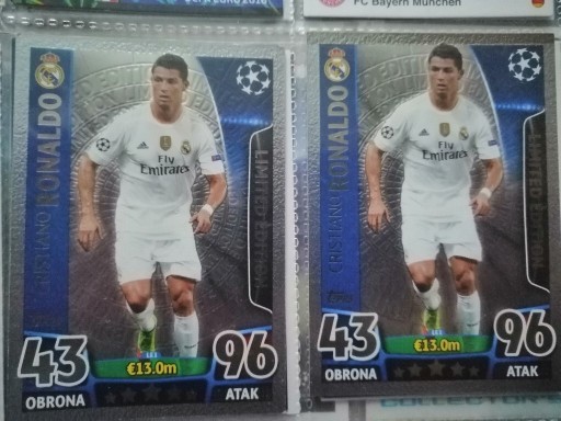 Zdjęcie oferty: Karty kolekcjonerskie Topps match attax 