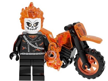 Zdjęcie oferty: Figurka Ghost Rider Super Heroes  Plus Karta LEGO