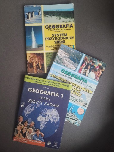 Zdjęcie oferty: Geografia 1, 2 liceum (sop), Zeszyt zadań Wójcik 