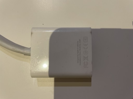 Zdjęcie oferty: Przejściówka DisplayPort-VGA Apple A1307