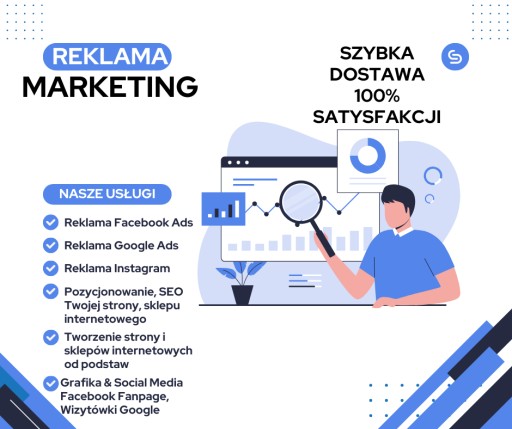 Zdjęcie oferty: REKLAMA W INTERNECIE, SOCIAL MEDIA, FACEBOOK ADS