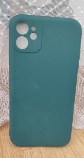 Zdjęcie oferty: iPhone 11 case etui Apple silicone zielony oryginał