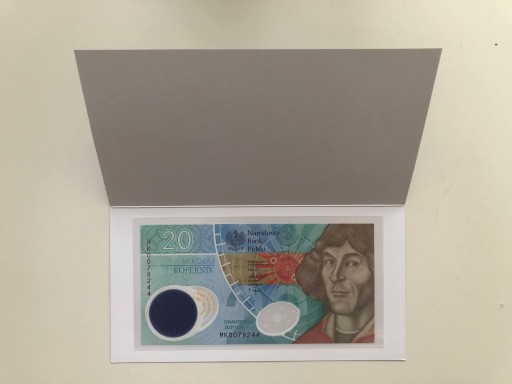 Zdjęcie oferty: 20zł Mikołaj Kopernik Banknot Kolekcjonerski 2023 