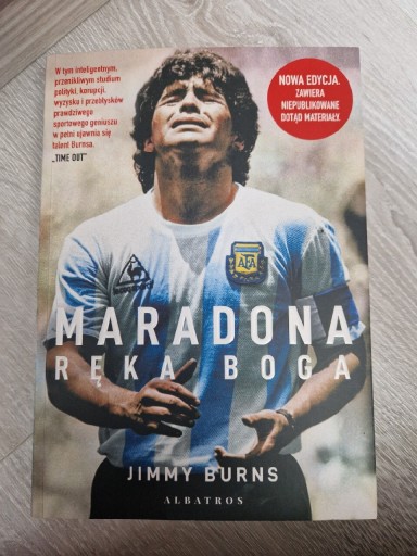 Zdjęcie oferty: Maradona Ręka Boga Jimmy Burns