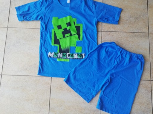 Zdjęcie oferty: Piżama minecraft 140 polski producent 