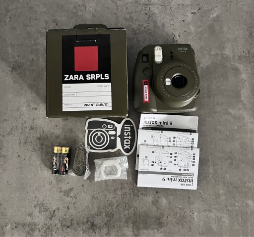 Zdjęcie oferty: Nowy Aparat Fujifilm Instax Mini 9 Zara SRPLS 