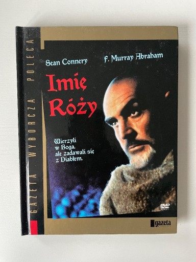 Zdjęcie oferty: IMIĘ RÓŻY (Sean Connery) DVD